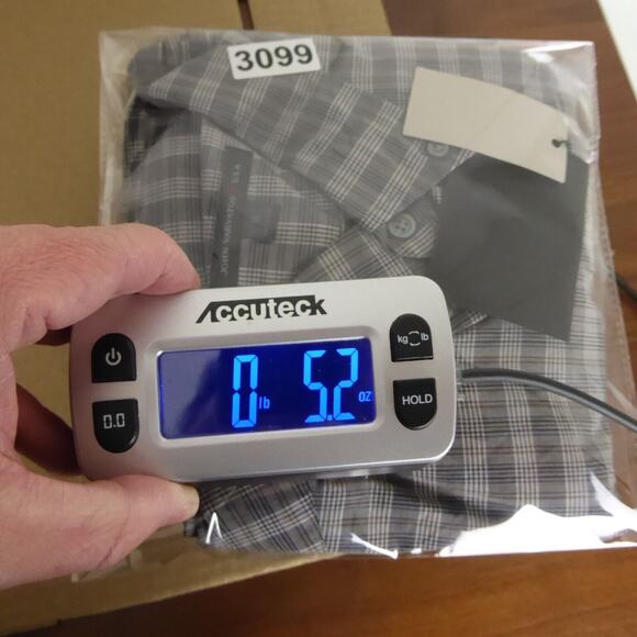 John Varvatos USA Shirt Mens SZ M Button Up Checkered Business Casual Dress NWT - Picture 12 of 12